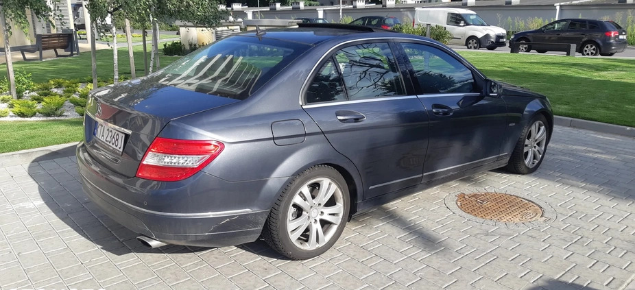 Mercedes-Benz Klasa C cena 37500 przebieg: 259500, rok produkcji 2009 z Kraków małe 56